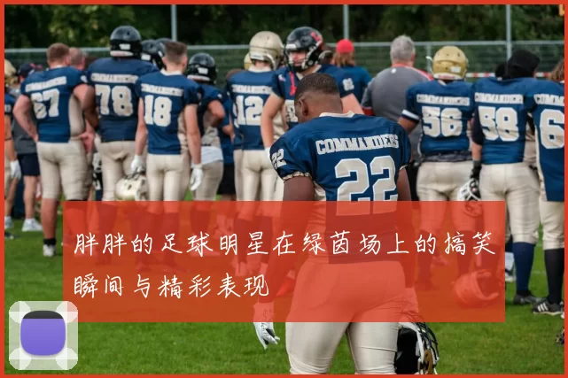 胖胖的足球明星在绿茵场上的搞笑瞬间与精彩表现