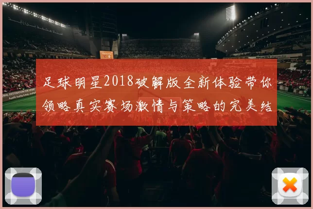 足球明星2018破解版全新体验带你领略真实赛场激情与策略的完美结合
